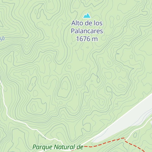 Map of Cerro Hongosa