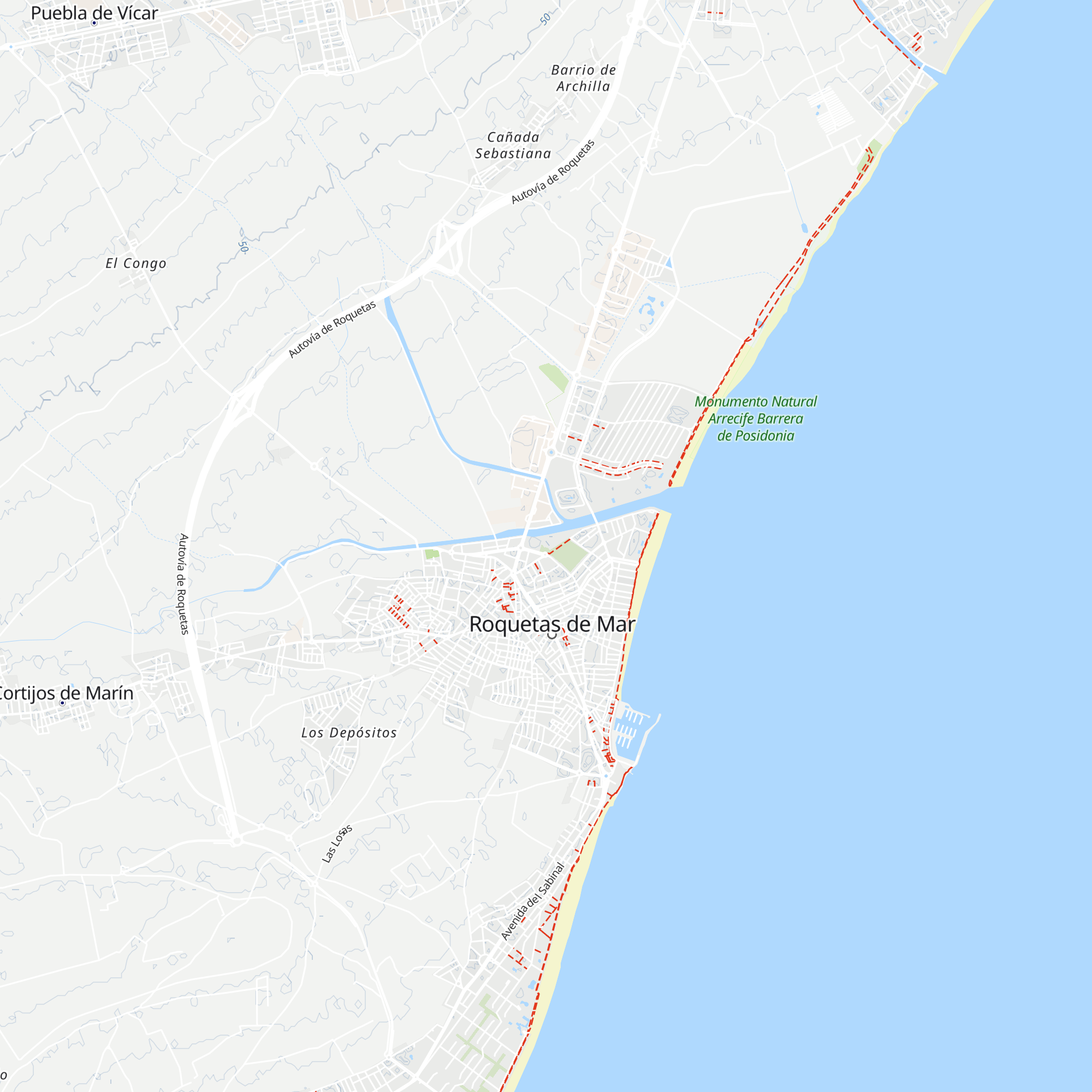 Punto de información turística map