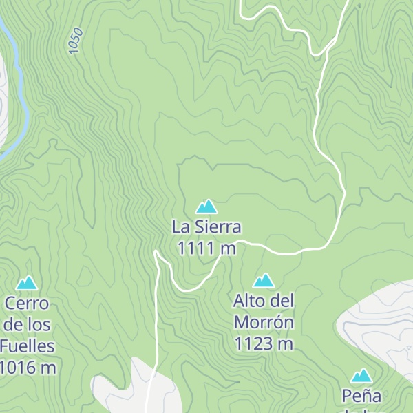 Map of La Sierra