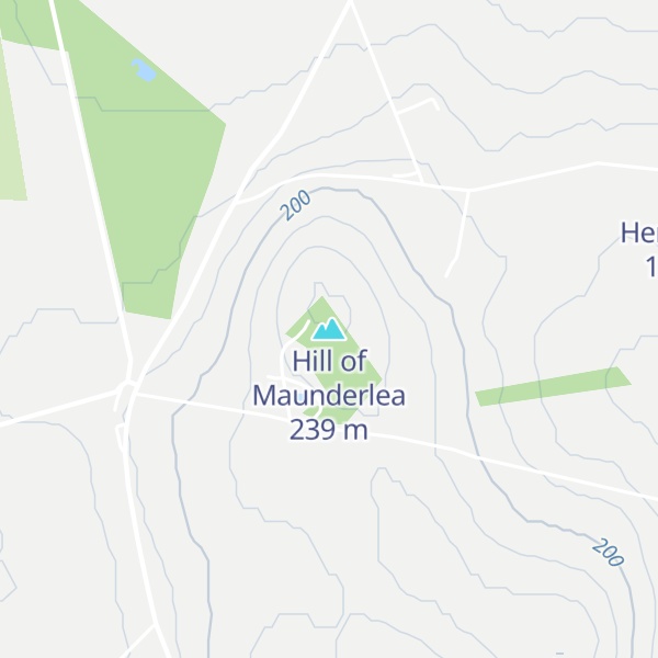 Map of Hill of Maunderlea