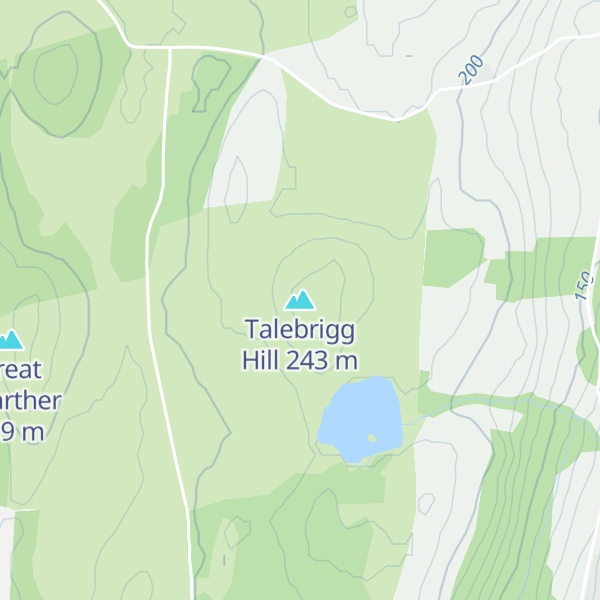 Map of Talebrigg Hill
