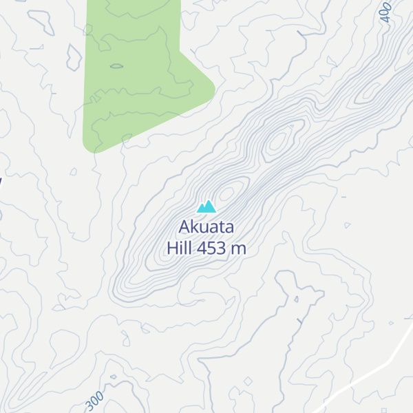 Map of Akuata Hill