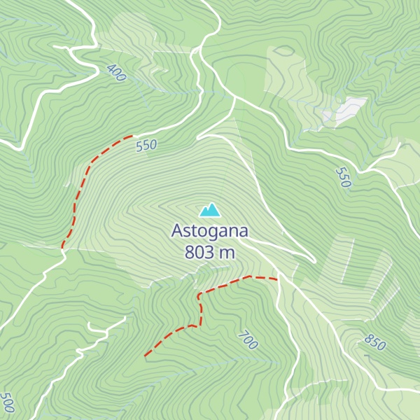 Map of Astogana