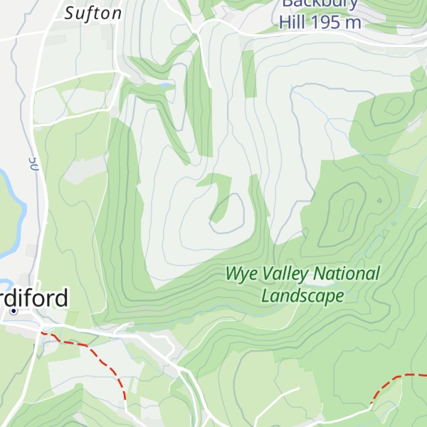 Map of Marian's Hill