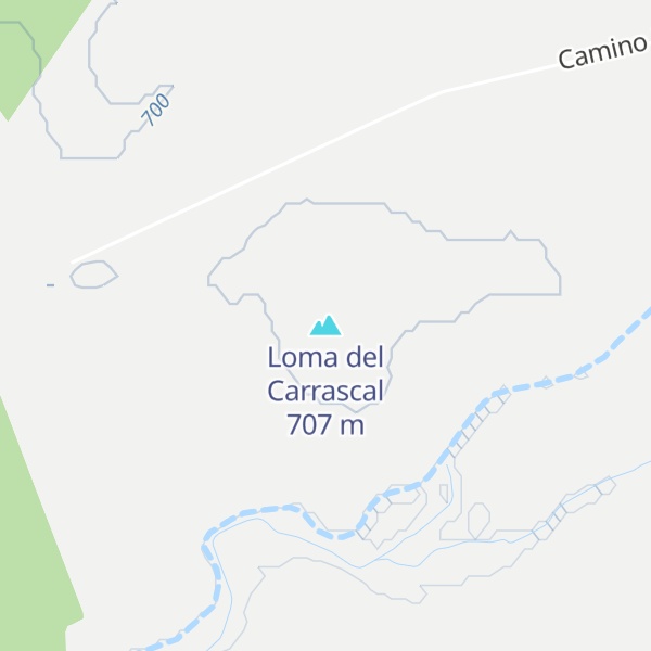 Map of Loma del Carrascal
