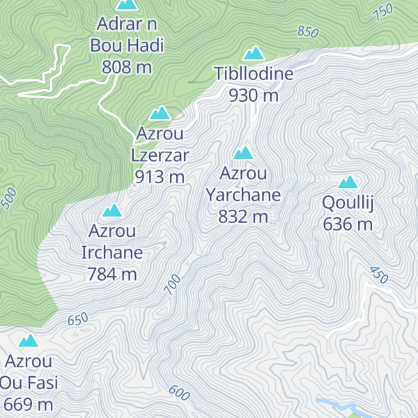 Map of Ich n-Tmedda