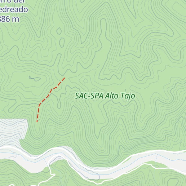 Map of Cerro Blanco