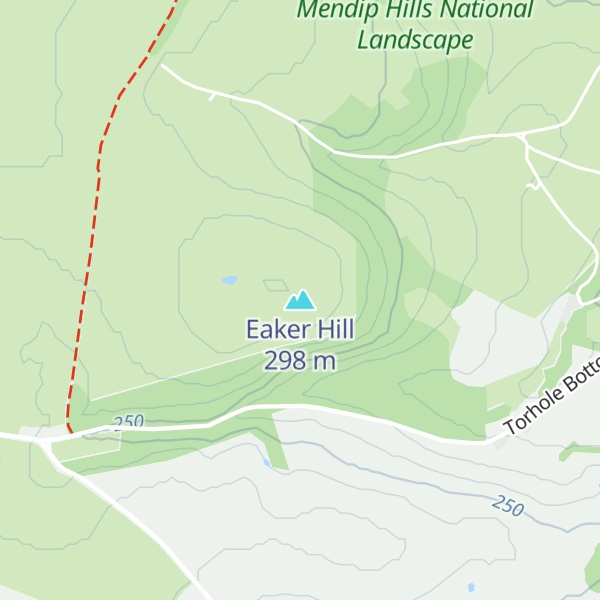 Map of Eaker Hill