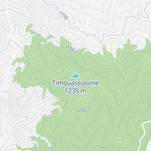 Map of Timouassiouine