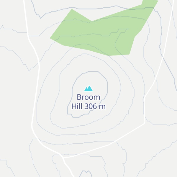 Map of Broom Hill