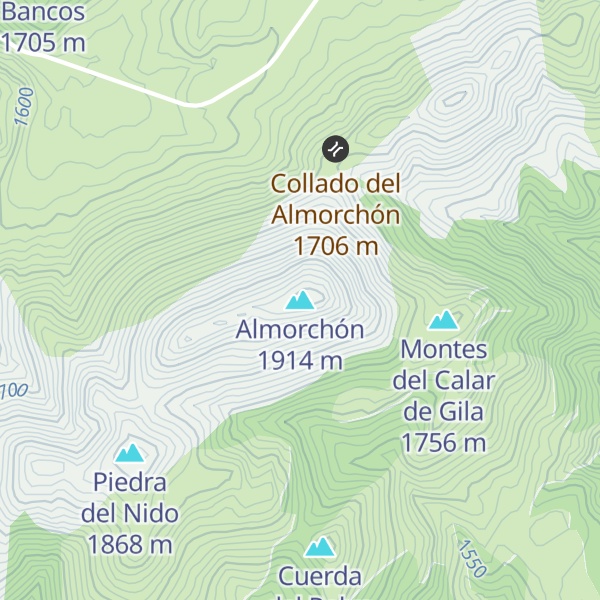 Map of Almorchón