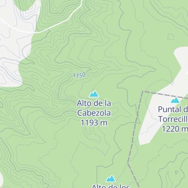 Map of Alto de la Cabezola