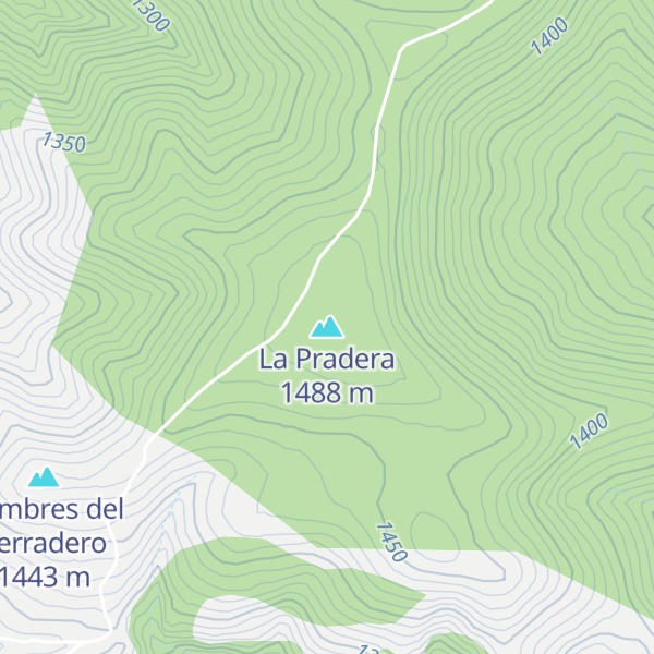 Map of La Pradera