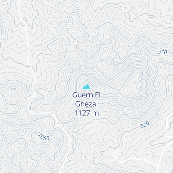 Map of Guern El Ghezal