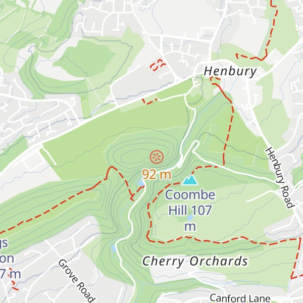 Map of Castle Hill