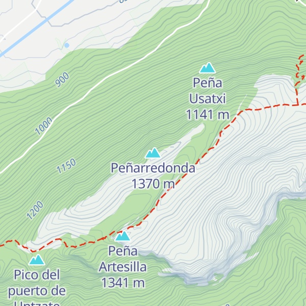 Map of Peñarredonda
