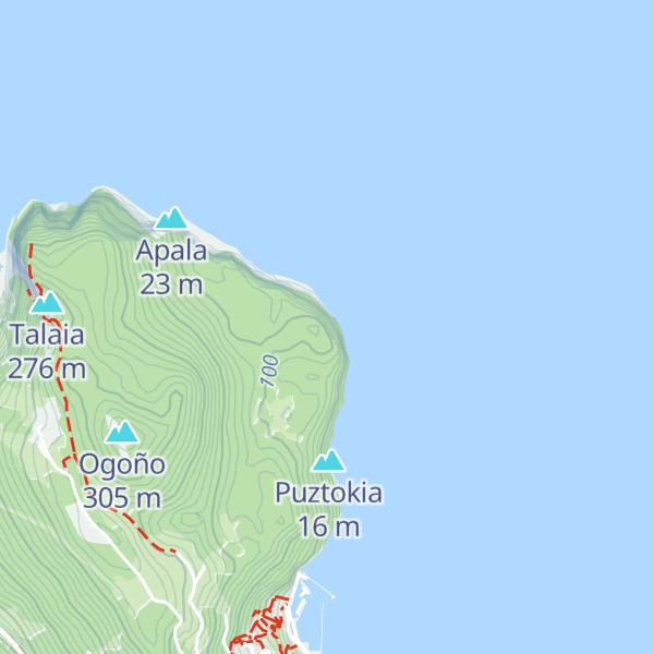 Map of Mandamandako zuloa