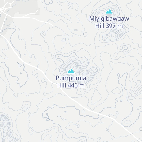 Map of Pumpumia Hill