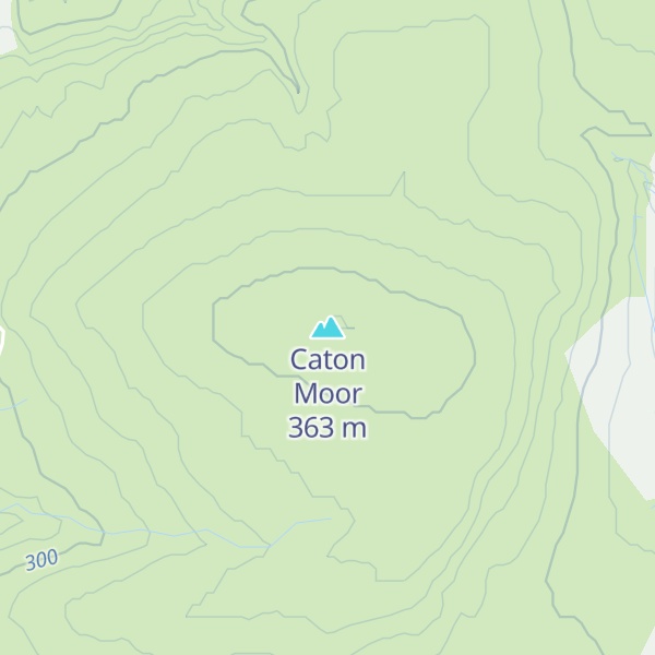 Map of Caton Moor