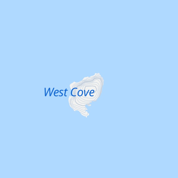 Map of Bass Rock