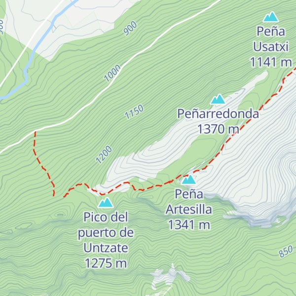 Map of Punta Roja