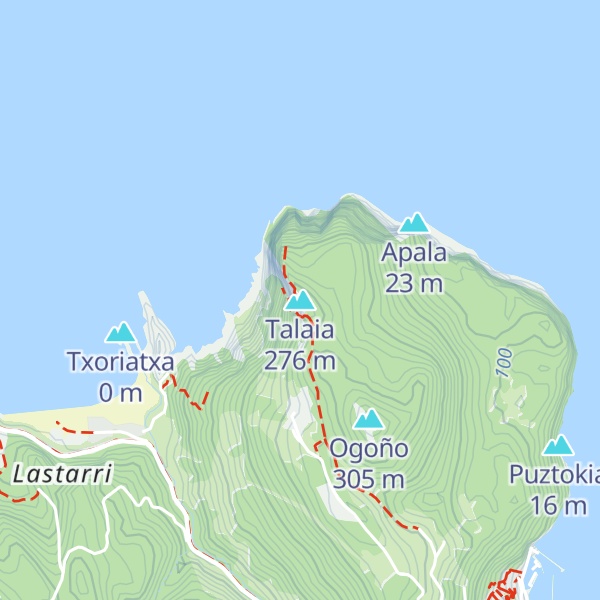 Map of Talaia
