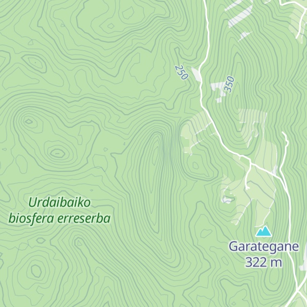 Map of Burretxagana