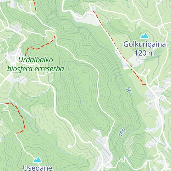 Map of Pertxamendi