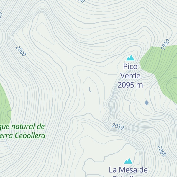 Map of Alto de la Gamella