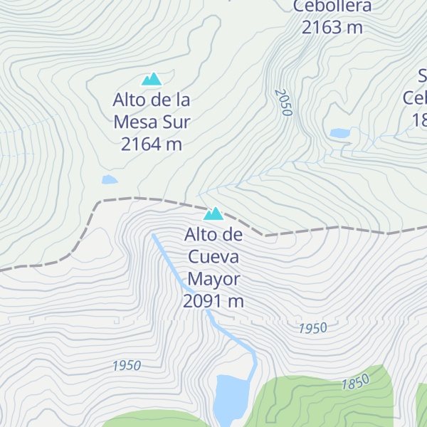 Map of Alto de Cueva Mayor