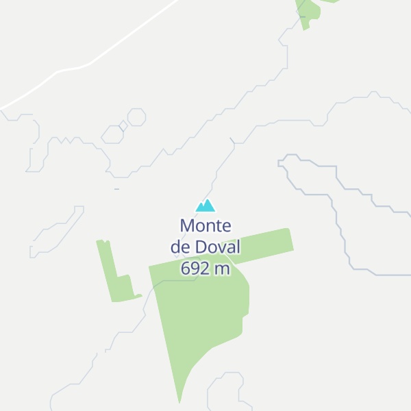 Map of Monte de Doval