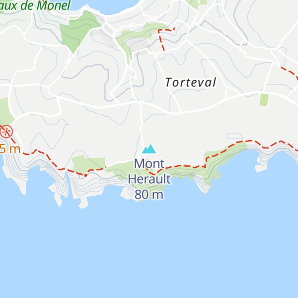 Map of Mont Herault