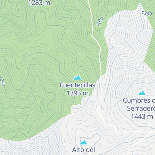 Map of Fuentecillas