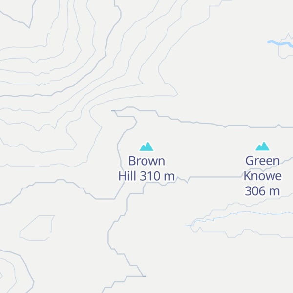 Map of Brown Hill