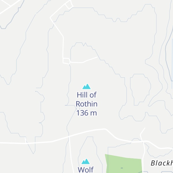 Map of Hill of Rothin