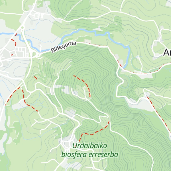 Map of Burgogana