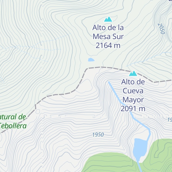 Map of Alto de la Chopera