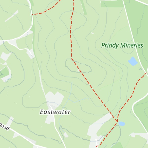 Map of North Hill