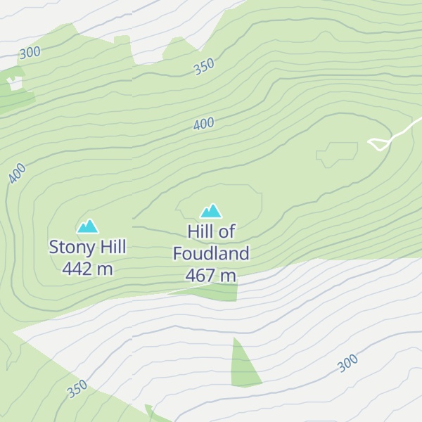 Map of Hill of Foudland