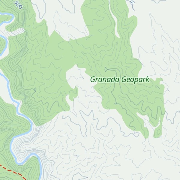 Map of Cerro del Hacho