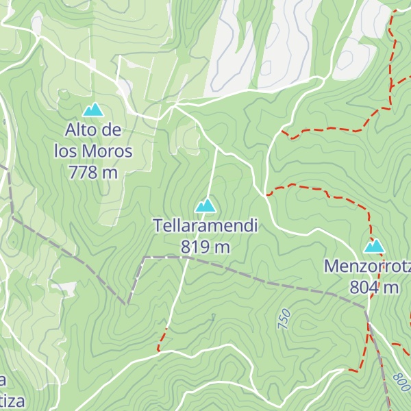 Map of Tellaramendi