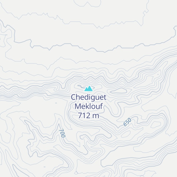 Map of Chediguet Meklouf