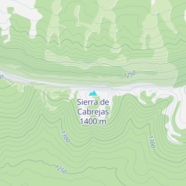 Map of Sierra de Cabrejas