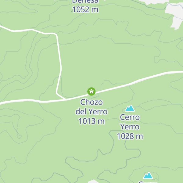 Map of Chozo del Yerro