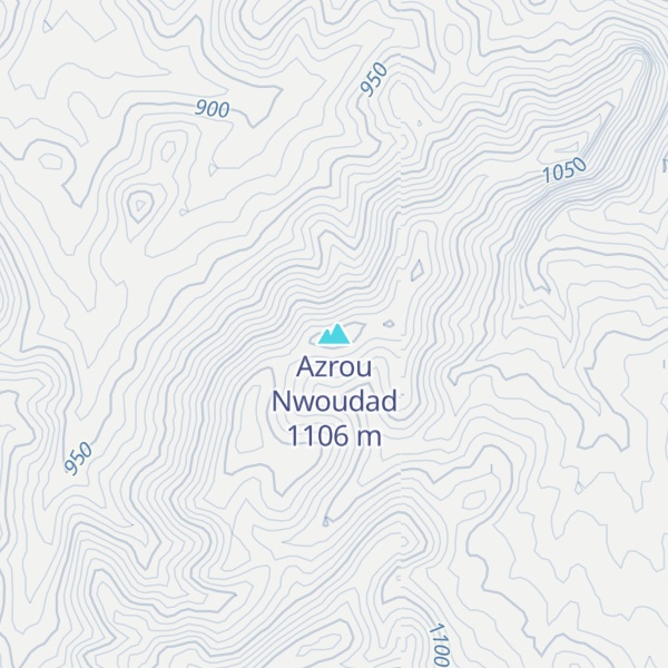 Map of Azrou Nwoudad
