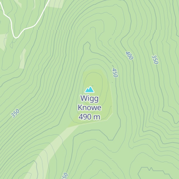 Map of Wigg Knowe