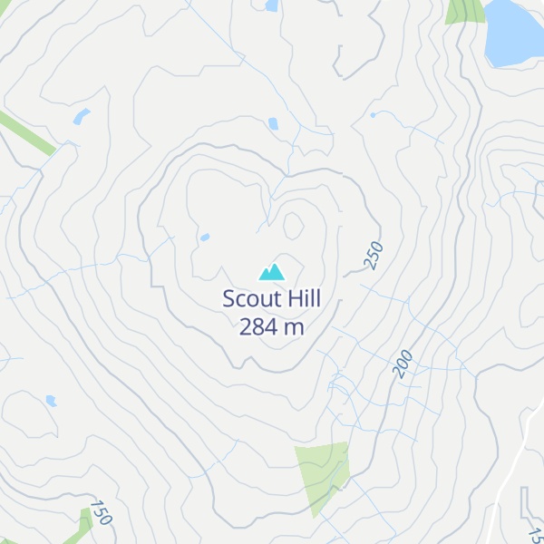 Map of Scout Hill