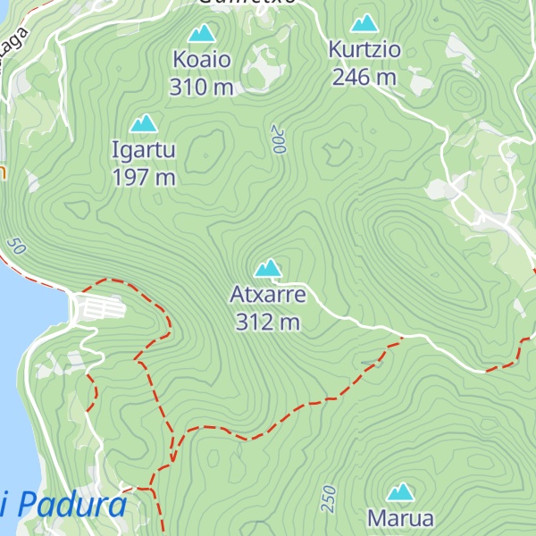 Map of Atxarre
