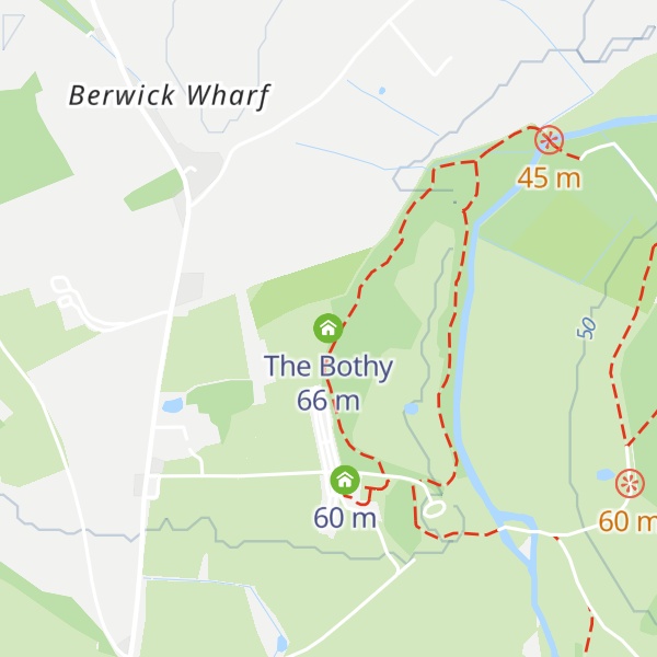 Map of The Bothy