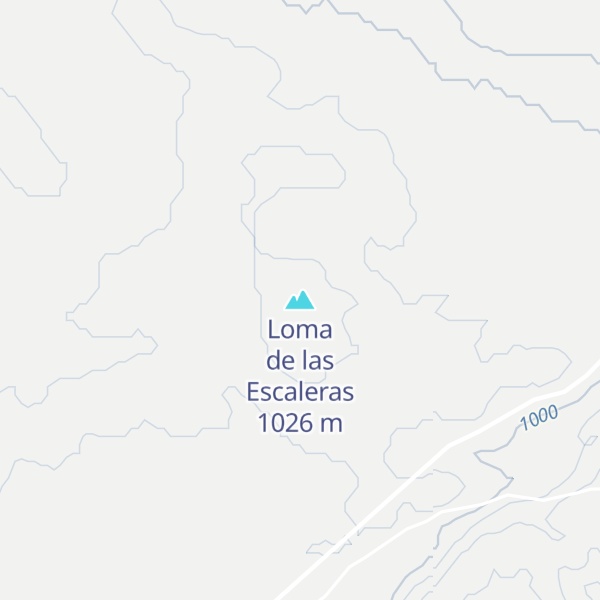 Map of Loma de las Escaleras